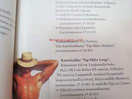 Opel 1995/96 lisävarusteluettelo -accdessories catalog, in finnish