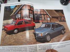 Opel Ascona -myyntiesite -sales brochure