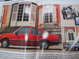 Opel Ascona -myyntiesite -sales brochure