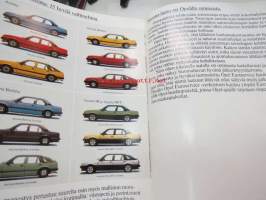 Opel Ascona -myyntiesite -sales brochure