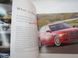 BMW 2004 -myyntiesite -sales brochure, in english