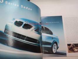 BMW 2004 -myyntiesite -sales brochure, in english