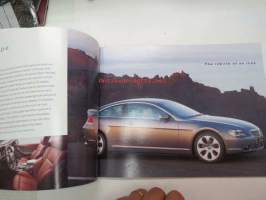 BMW 2004 -myyntiesite -sales brochure, in english