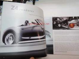 BMW 2004 -myyntiesite -sales brochure, in english