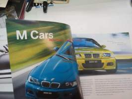 BMW 2004 -myyntiesite -sales brochure, in english