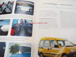 Renault Kangoo -myyntiesite -sales brochure, in finnish