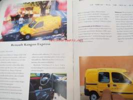 Renault Kangoo -myyntiesite -sales brochure, in finnish