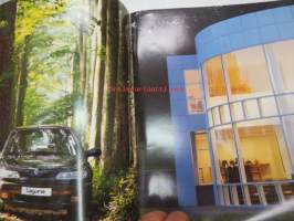 Renault Laguna 1997 -myyntiesite -sales brochure, in finnish