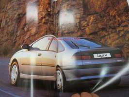 Renault Laguna 1997 -myyntiesite -sales brochure, in finnish