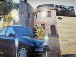 Renault Laguna 1997 -myyntiesite -sales brochure, in finnish