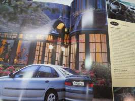 Renault Laguna 1997 -myyntiesite -sales brochure, in finnish