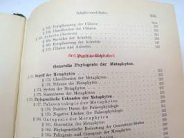 Systematische Phylogenie I-III, Entwurf eines Natürlichen Systems der Organismen auf Grund ihrer Stammesgesichte -omiste ja alkuperäinen nimikirjoitus Ernst Haeckel