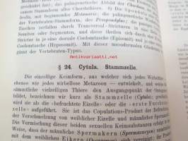 Systematische Phylogenie I-III, Entwurf eines Natürlichen Systems der Organismen auf Grund ihrer Stammesgesichte -omiste ja alkuperäinen nimikirjoitus Ernst Haeckel