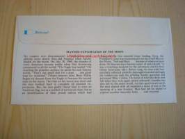 Manned Exploration of the Moon, 1981, USA, ensipäiväkuori, FDC, hieno. Katso myös muut kohteeni, mm. noin 1 200 erilaista amerikkalaista ensipäiväkuorta