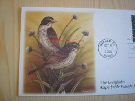 The Everglades, 2006, USA, ensipäiväkuori, FDC, hieno. Katso myös muut kohteeni, mm. noin 1 200 erilaista amerikkalaista ensipäiväkuorta 1920-luvulta 2000-luvulle.
