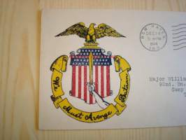 2. maailmansota, WWII, Victory, 1944, USA, ensipäiväkuori, FDC, hieno ja harvinainen. Katso myös muut kohteeni, mm. noin 1 200 erilaista amerikkalaista