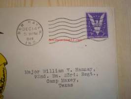 2. maailmansota, WWII, Victory, 1944, USA, ensipäiväkuori, FDC, hieno ja harvinainen. Katso myös muut kohteeni, mm. noin 1 200 erilaista amerikkalaista