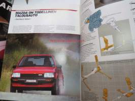Mazda 323 Hatchback / Saloon 1983 -myyntiesite / sales brochure