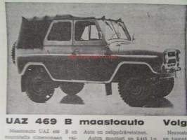 Koneviesti 1974 nr 11, sis. mm. seur. artikkelit / kuvat / mainokset; Täydennys Volvon Traktorisarjaan Malli T 500, 103 Lehmän parsipihatto,