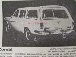 Koneviesti 1974 nr 11, sis. mm. seur. artikkelit / kuvat / mainokset; Täydennys Volvon Traktorisarjaan Malli T 500, 103 Lehmän parsipihatto,