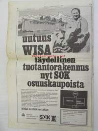 Koneviesti 1974 nr 11, sis. mm. seur. artikkelit / kuvat / mainokset; Täydennys Volvon Traktorisarjaan Malli T 500, 103 Lehmän parsipihatto,