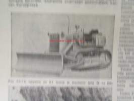 Koneviesti 1974 nr 3, sis. mm. seur. artikkelit / kuvat / mainokset; Salaojitus tehokkaan viljelyn perusta, RAI maatalousnäyttely 1974, Kokeilussa Homelite 350,