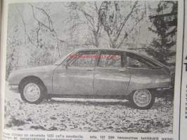Koneviesti 1974 nr 3, sis. mm. seur. artikkelit / kuvat / mainokset; Salaojitus tehokkaan viljelyn perusta, RAI maatalousnäyttely 1974, Kokeilussa Homelite 350,
