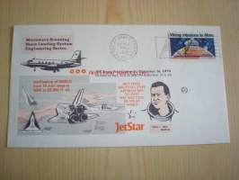 NASA JetStar, 1978, USA, ensipäiväkuori, FDC. Katso myös muut kohteeni, mm. noin 1 200 erilaista amerikkalaista ensipäiväkuorta 1920-luvulta 2000-luvulle.