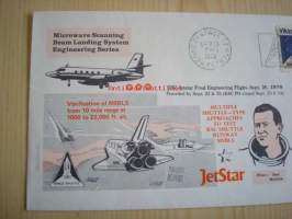 NASA JetStar, 1978, USA, ensipäiväkuori, FDC. Katso myös muut kohteeni, mm. noin 1 200 erilaista amerikkalaista ensipäiväkuorta 1920-luvulta 2000-luvulle.