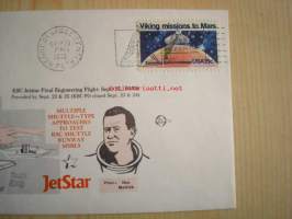 NASA JetStar, 1978, USA, ensipäiväkuori, FDC. Katso myös muut kohteeni, mm. noin 1 200 erilaista amerikkalaista ensipäiväkuorta 1920-luvulta 2000-luvulle.