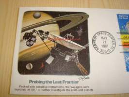 Probing the Last Frontier, 1981, USA, ensipäiväkuori, FDC. Katso myös muut kohteeni, mm. noin 1 200 erilaista amerikkalaista ensipäiväkuorta 1920-luvulta