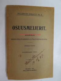 Osuusmeijerit. Käsikirja niiden perustamisesta ja taloudenhoidosta. Pellervo-seura 1906 -co-op dairies, their founding and management, in finnish