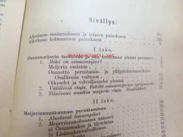 Osuusmeijerit. Käsikirja niiden perustamisesta ja taloudenhoidosta. Pellervo-seura 1906 -co-op dairies, their founding and management, in finnish