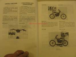 Yamaha YZ125(G) Owner´s service manual huolto-ohjekirja
