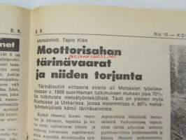 Koneviesti 1973 nr 15, sis. mm. seur. artikkelit / kuvat / mainokset; TUME HKL-300, Tive Treton- Kylvöjet, Bobcat - Navetan työmuurahainen, Norjalainen Tilatankki
