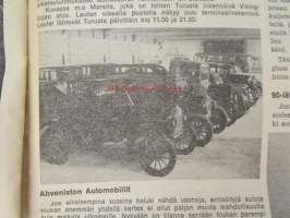 Koneviesti 1973 nr 15, sis. mm. seur. artikkelit / kuvat / mainokset; TUME HKL-300, Tive Treton- Kylvöjet, Bobcat - Navetan työmuurahainen, Norjalainen Tilatankki