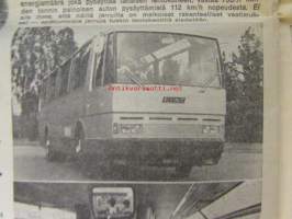 Koneviesti 1973 nr 15, sis. mm. seur. artikkelit / kuvat / mainokset; TUME HKL-300, Tive Treton- Kylvöjet, Bobcat - Navetan työmuurahainen, Norjalainen Tilatankki