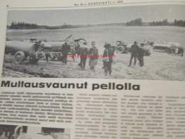 Koneviesti 1973 nr 18, sis. mm. seur. artikkelit / kuvat / mainokset; Fiat 126 - Todellinen pikkuauto, Multausvaunu pelolla - Saparo-vaunu - Tive-Lietevaunu -