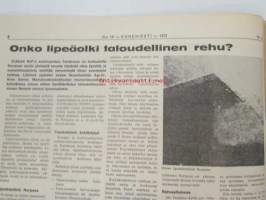 Koneviesti 1973 nr 18, sis. mm. seur. artikkelit / kuvat / mainokset; Fiat 126 - Todellinen pikkuauto, Multausvaunu pelolla - Saparo-vaunu - Tive-Lietevaunu -