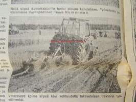 Koneviesti 1973 nr 18, sis. mm. seur. artikkelit / kuvat / mainokset; Fiat 126 - Todellinen pikkuauto, Multausvaunu pelolla - Saparo-vaunu - Tive-Lietevaunu -