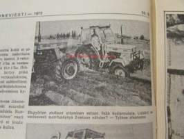 Koneviesti 1973 nr 18, sis. mm. seur. artikkelit / kuvat / mainokset; Fiat 126 - Todellinen pikkuauto, Multausvaunu pelolla - Saparo-vaunu - Tive-Lietevaunu -