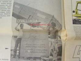 Koneviesti 1973 nr 18, sis. mm. seur. artikkelit / kuvat / mainokset; Fiat 126 - Todellinen pikkuauto, Multausvaunu pelolla - Saparo-vaunu - Tive-Lietevaunu -