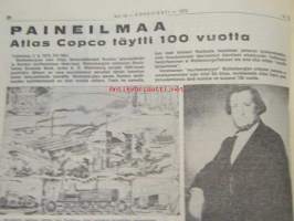 Koneviesti 1973 nr 18, sis. mm. seur. artikkelit / kuvat / mainokset; Fiat 126 - Todellinen pikkuauto, Multausvaunu pelolla - Saparo-vaunu - Tive-Lietevaunu -