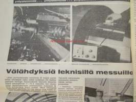 Koneviesti 1973 nr 18, sis. mm. seur. artikkelit / kuvat / mainokset; Fiat 126 - Todellinen pikkuauto, Multausvaunu pelolla - Saparo-vaunu - Tive-Lietevaunu -