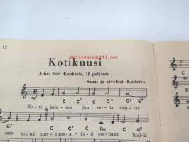 Fazer 1951 suuri iskelmäkilpailu -Palkintoiskelmiä -nuottijulkaisu