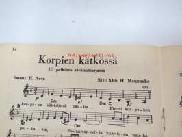 Fazer 1951 suuri iskelmäkilpailu -Palkintoiskelmiä -nuottijulkaisu
