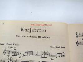 Fazer 1951 suuri iskelmäkilpailu -Palkintoiskelmiä -nuottijulkaisu
