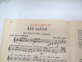 Fazer 1951 suuri iskelmäkilpailu -Palkintoiskelmiä -nuottijulkaisu