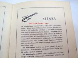 Fazer 1951 suuri iskelmäkilpailu -Palkintoiskelmiä -nuottijulkaisu