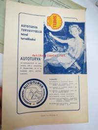 Suomen autoklubi - Taloudellisuusajo 11-12.10.1958 järjestelytoimikunnan opaskirjanen + ilmoittautumislomake